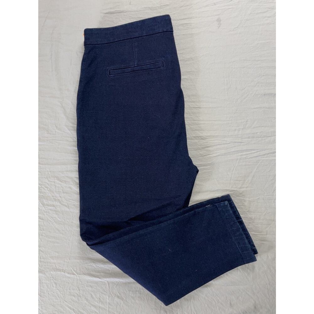 AG Capsule Collection Indigo Pinched Front Chino Pants. Navy, Women's 34. NWT!!